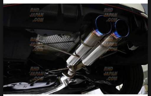 J's Racing Exhaust Plus Legal Dual 70RS - Civic Type-R FK8 - RHDJapan